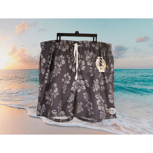 Spicy Tuna Other - Spicy Tuna Men's Swim Shorts Trunks Pockets Elastic Drawstring NEW TAGS Size 3XL